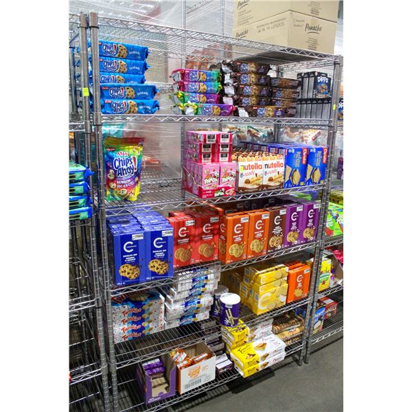 STEEL METRO RACK 6' X 4' X 18"