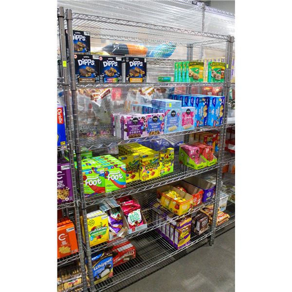 STEEL METRO RACK 6' X 4' X 18"