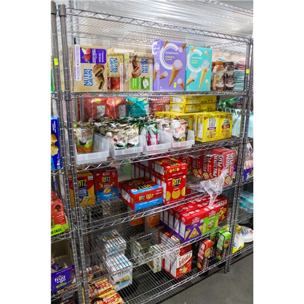 STEEL METRO RACK 6' X 4' X 18"