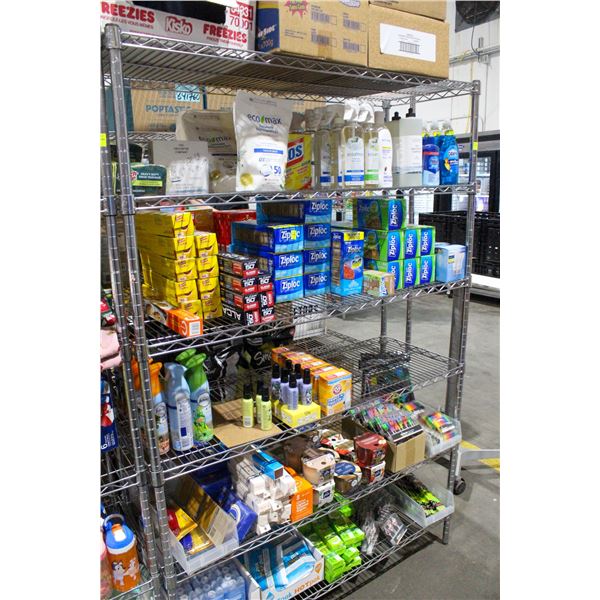 STEEL METRO RACK 6' X 4' X 18"