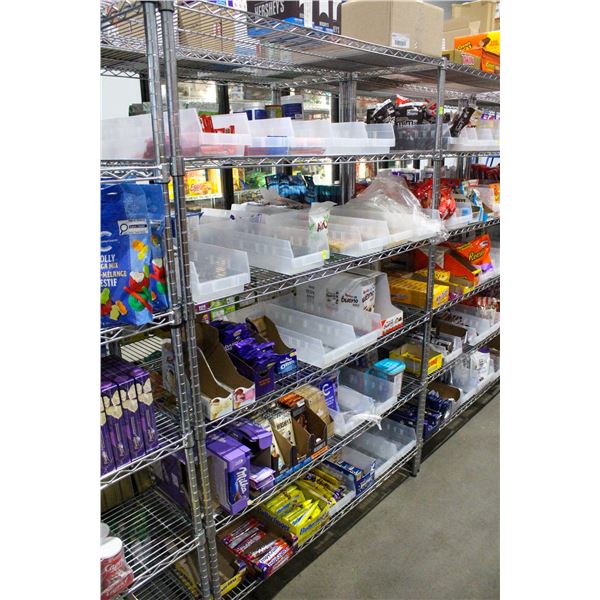 STEEL METRO RACK 6' X 4' X 18"