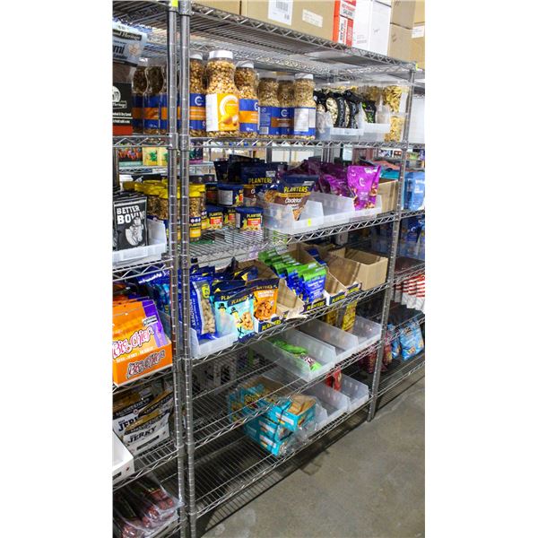 STEEL METRO RACK 6' X 4' X 18"