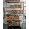 Image 4 : LOT OF EIGHT ASSORTED SIZE STEEL METRO RACKS