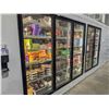 Image 2 : NORBEC WALK IN FREEZER WITH 5 GLASS DOORS &