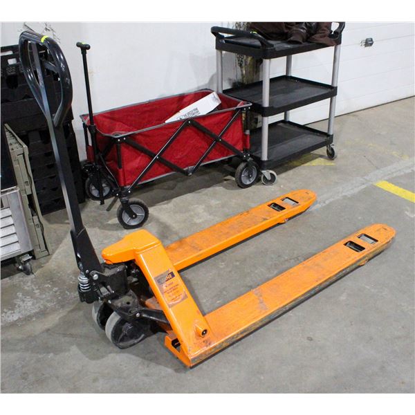 ULINE MULTI-DIRECTIONAL PALLET JACK 5,500LB MAX