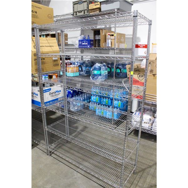 STEEL METRO RACK 6' X 4' X 18"