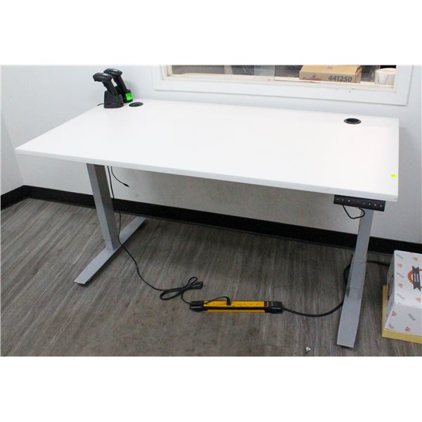 ULINE POWERLIFT OFFICE DESK 5' X 29.5"