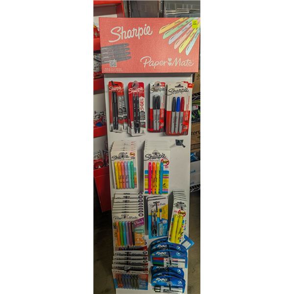 SHARPIE DISPLAY ENDCAP WITH CONTENTS INCLUDES
