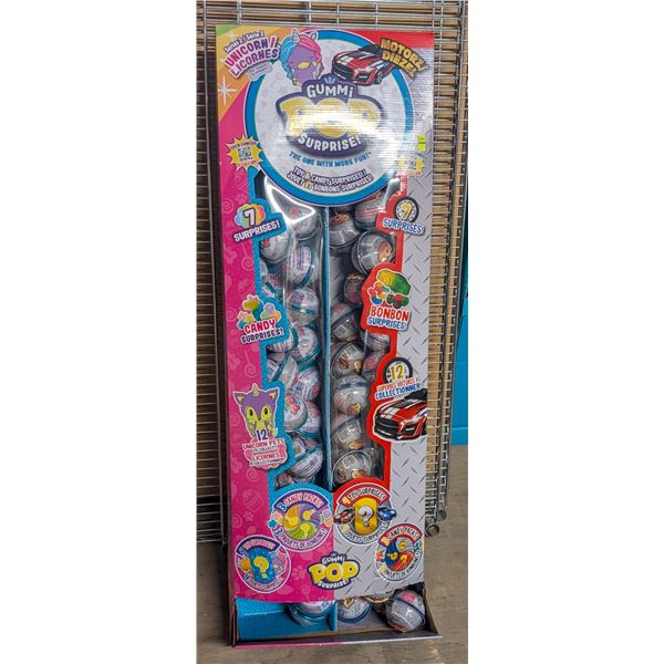 DISPLAY OF ASSORTED GUMMY POP SURPRISES