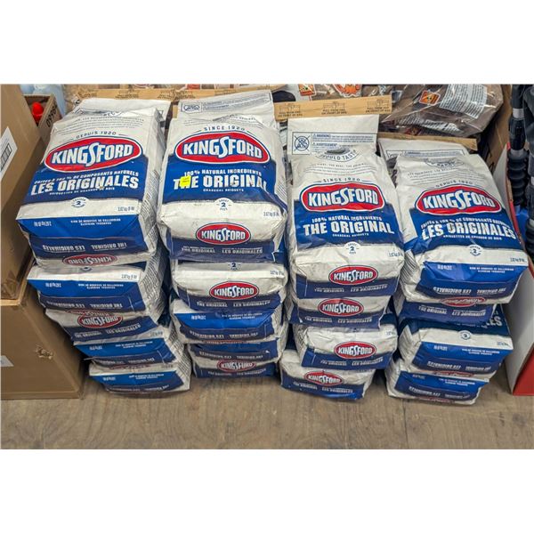 18 BAGS OF CHARCOAL BRIQUETS 8LBS PER BAG