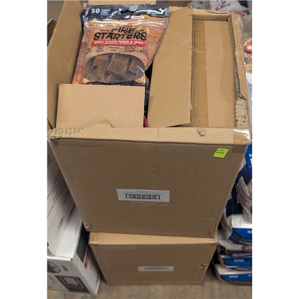 TWO CASES  OF FIRESTARTER