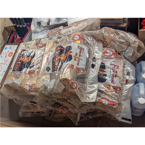 APPROXIMATELY 18 BAGS OF FIREWOOD