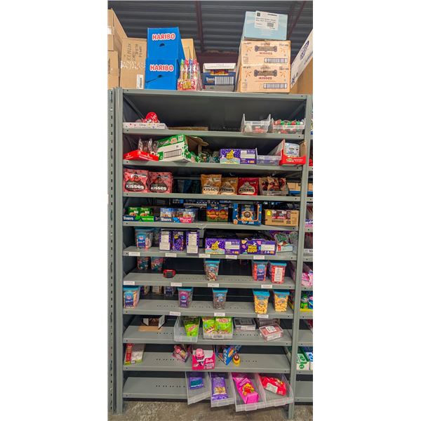 LARGE LOT OF CHOCOLATES AND CANDIES INCLUDES