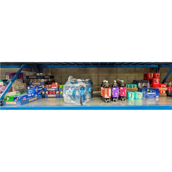 LARGE LOT OF ASSORTED POPS INCLUDES COMPLIMENTS,