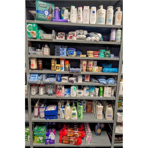 LARGE LOT OF DRUGSTORE GOODS INCLDUES BODYWASHES