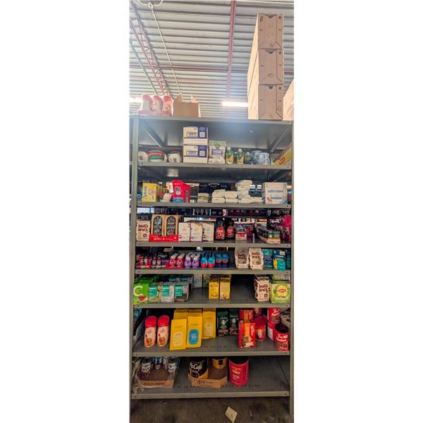 LARGE LOT OF COFFEE, TEA, DRINK FLAVORS, AND WIPES