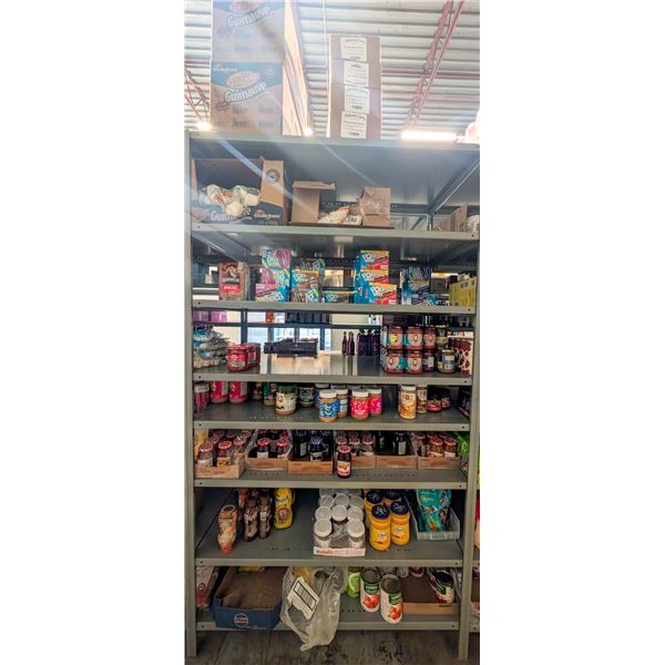 LARGE LOT OF SPREADS, BREEAKFAST FOODS, AND