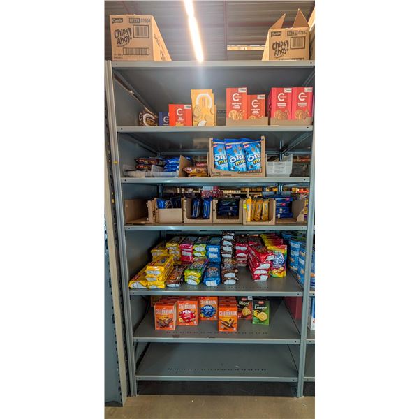 LARGE LOT OF CRACKERS, COOKIES AND MORE INCLUDES