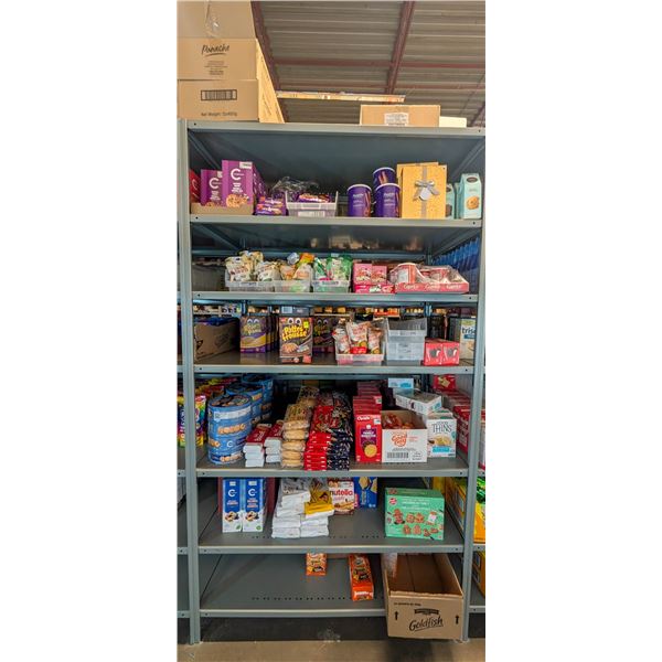 LARGE LOT OF COOKIES AND SCHOOL SNACKS INCLUDES