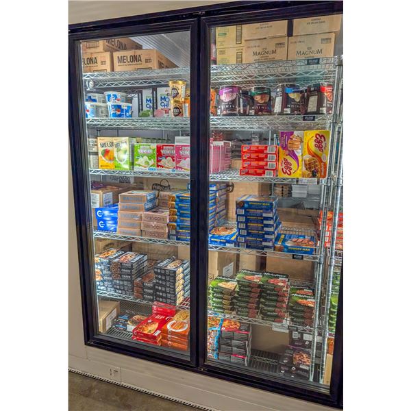 LARGE LOT OF FROZEN FOODS INCLUDES CHAPMANS