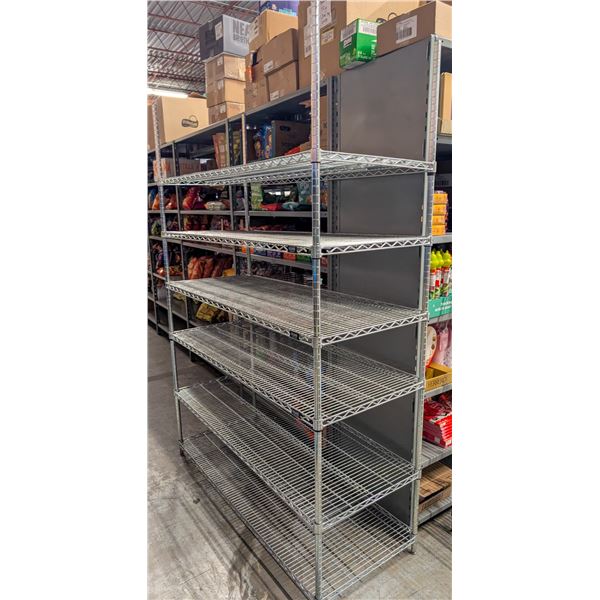 STEEL METRO RACK 60" X 24" X 86"