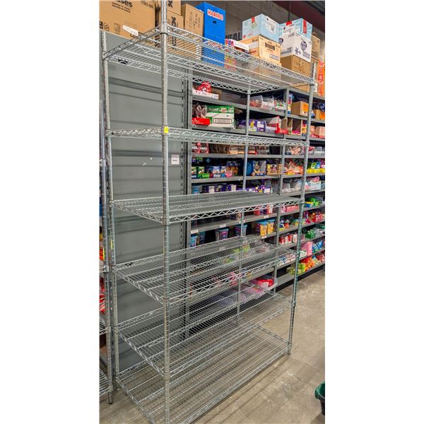 STEEL METRO RACK 60" X 24" X 86"