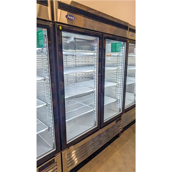 ATOSA STAINLESS STEEL 2 GLASS DOOR COOLER