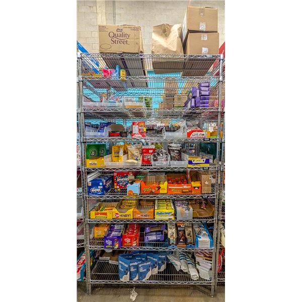 LARGE LOT OF CANDY & CHOCOLATES INCLUDES QUALITY