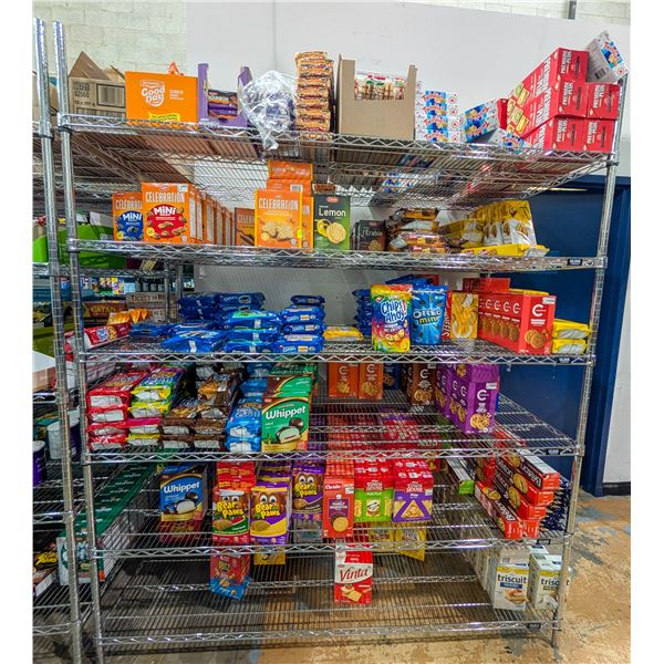 LARGE LOT OF COOKIES AND CRACKERS, INCLUDES MILANO