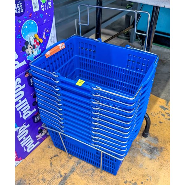 BASKET CADDIE WITH BASKETS