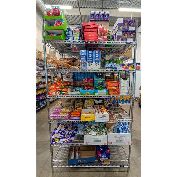 LARGE LOT OF CANDIES AND CHOCOLATES INCLUDES