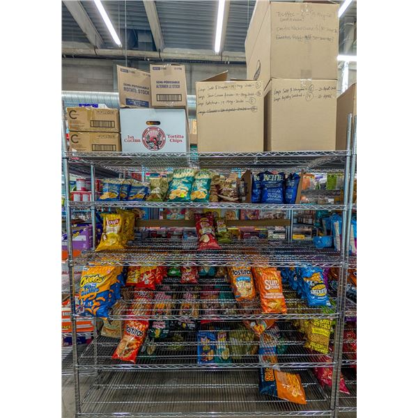 LARGE LOT OF CHIPS INCLUDES LA COCINA TORTILLA