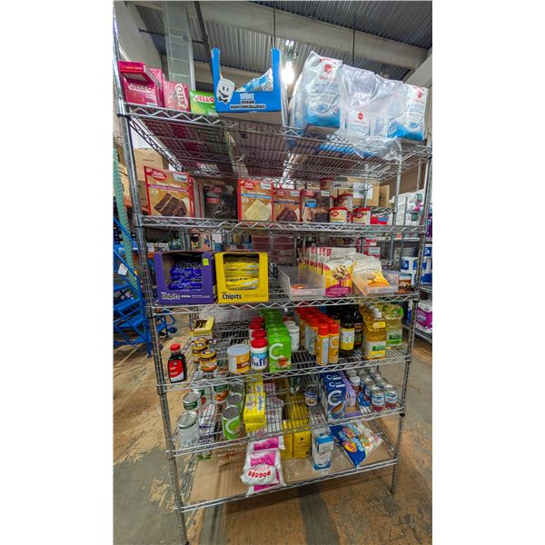LARGE LOT OF BAKING SUPPLIES INCLUDES JELLO, BETTY