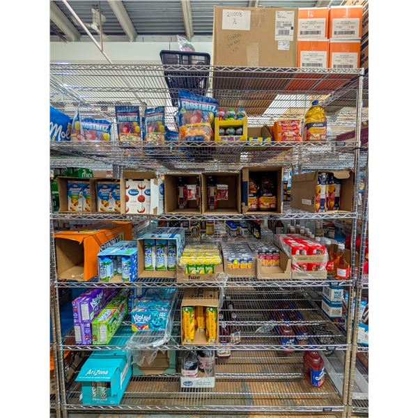 LARGE LOT CANDY AND JUICES INCLUDES FROSTBITZ