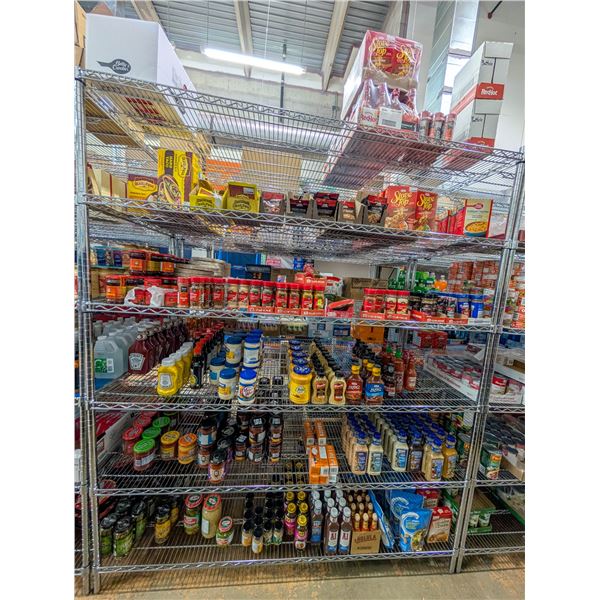 LARGE LOT OF SPICES AND SEASONINGS INCLUDES FRANKS