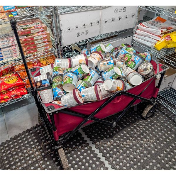 INVENTORY CART LOCATED IN COOLER
