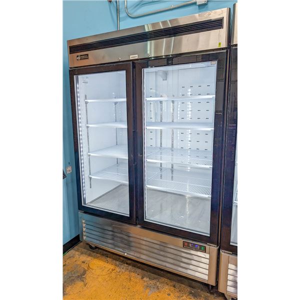 EFI INDUSTRIAL GLASS 2 DOOR COOLER