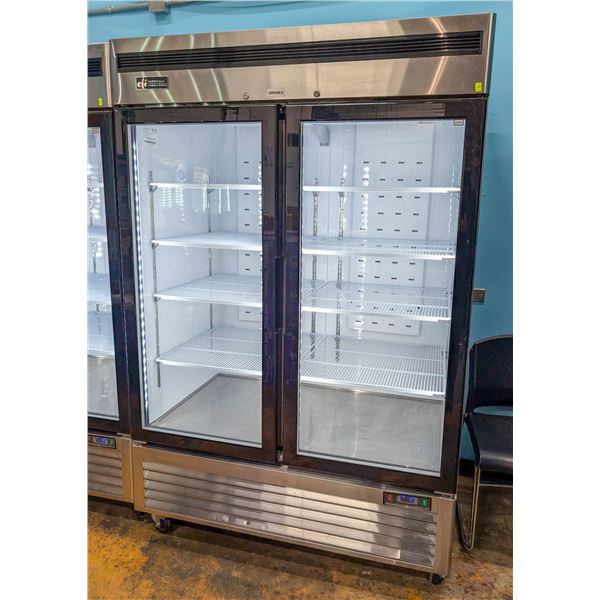 EFI INDUSTRIAL GLASS 2 DOOR COOLER