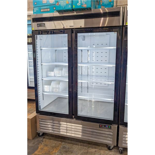 EFI INDUSTRIAL GLASS 2 DOOR COOLER