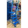 Image 1 : BLUE PORTABLE STAIRCASE