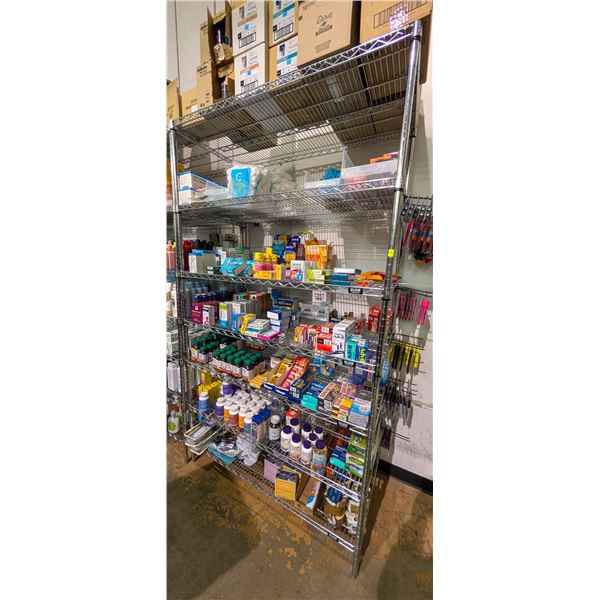 STEEL METRO RACK 48" X 24" X 86"