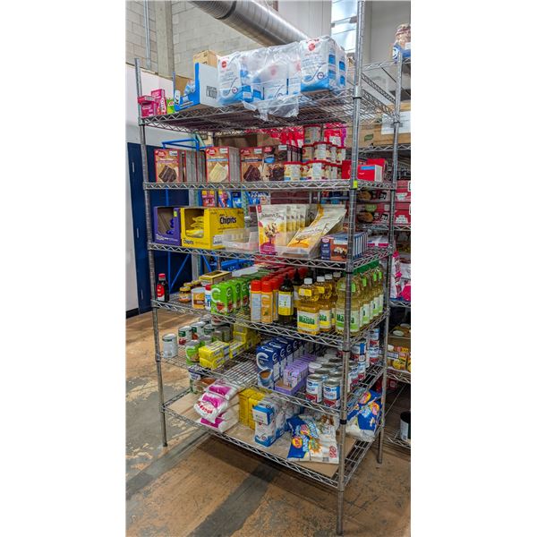 STEEL METRO RACK 48" X 24" X 86"
