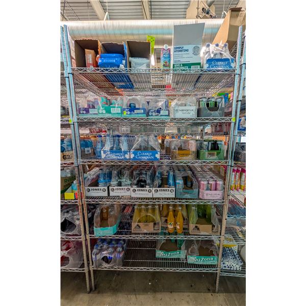 STEEL METRO RACK 48" X 24" X 86"