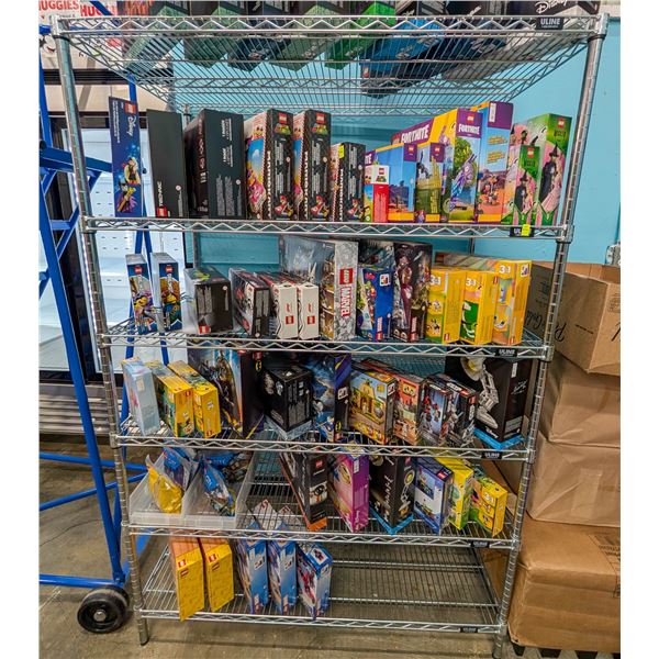 STEEL METRO RACK 48" X 24" X 72"