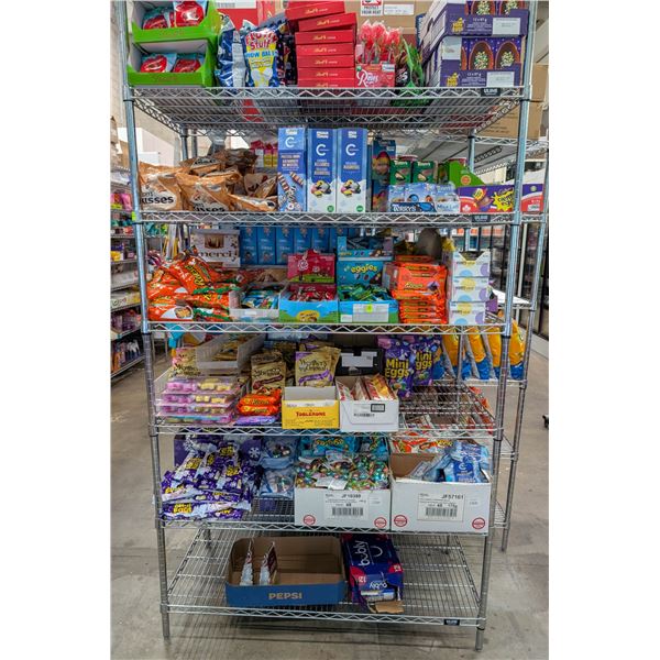 STEEL METRO RACK 48" X 24" X 86"