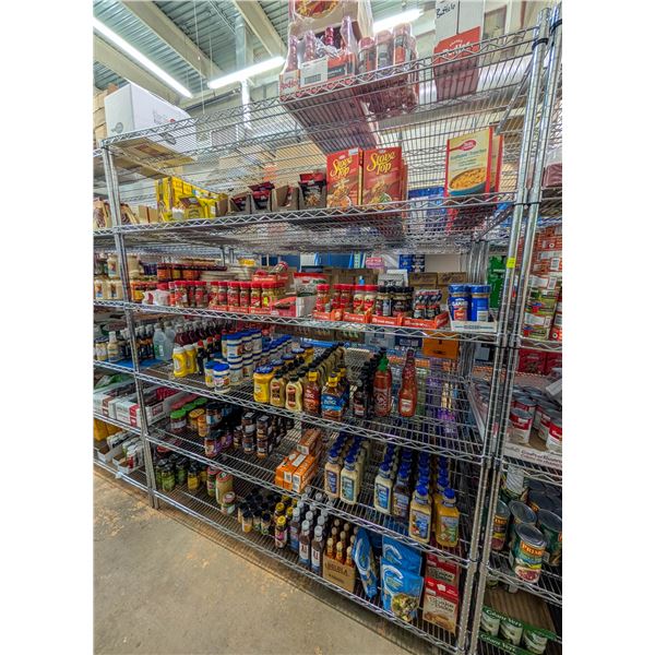 STEEL METRO RACK 72" X 30" X 86"