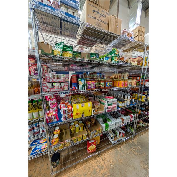 STEEL METRO RACK 72" X 30" X 86"