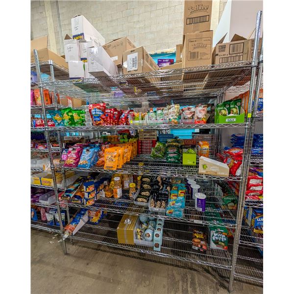 STEEL METRO RACK 72" X 30" X 86"