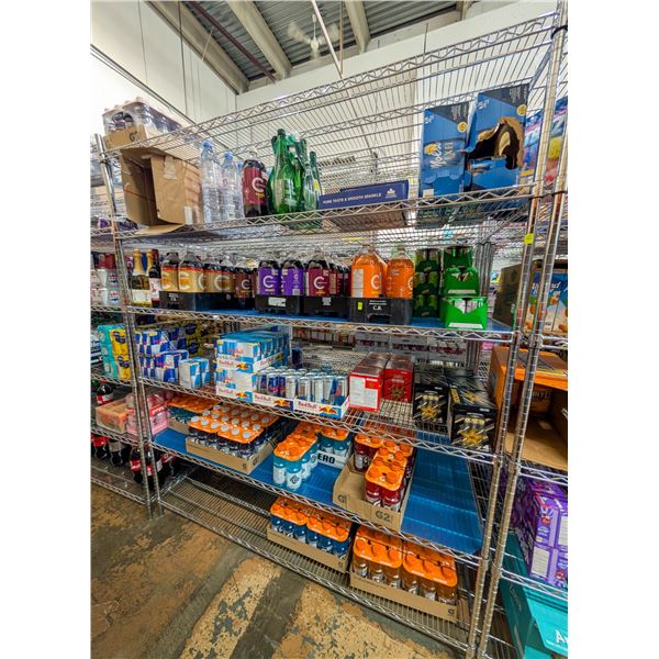 STEEL METRO RACK 72" X 30" X 86"
