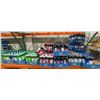 Image 1 : LARGE LOT OF 1L POP BOTTLES, INCLUDES MOUNTAIN DEW